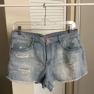 Vintage Demin Medium Rise Shorts Sz 10